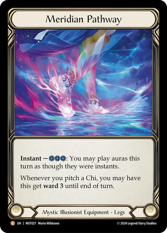 Meridian Pathway [MST027] (Part the Mistveil)  Rainbow Foil | Magic Magpie