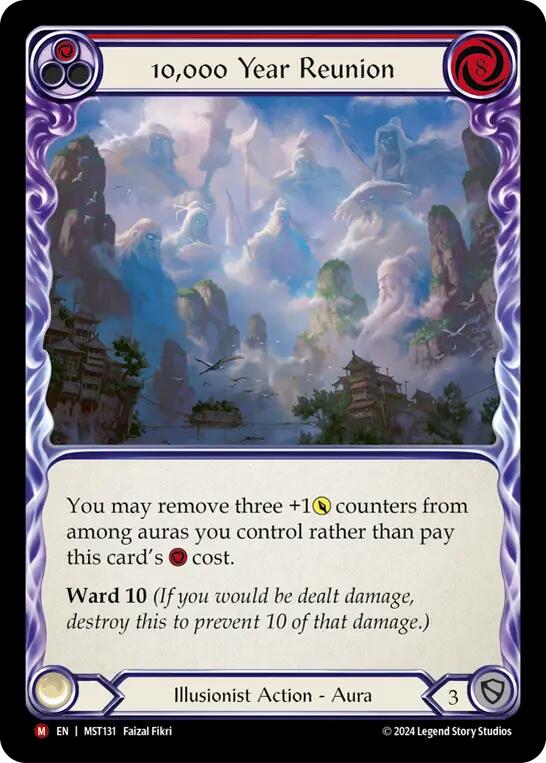 10,000 Year Reunion [MST131] (Part the Mistveil)  Rainbow Foil | Magic Magpie
