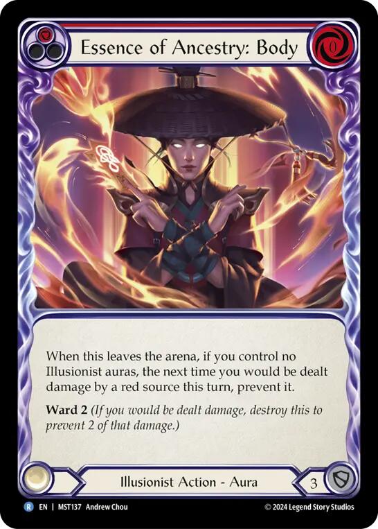 Essence of Ancestry: Body [MST137] (Part the Mistveil)  Rainbow Foil | Magic Magpie