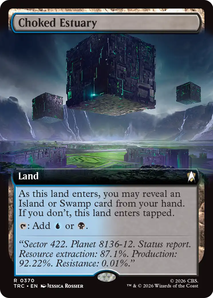 Choked Estuary (Extended Art) [Star Trek Commander] | Magic Magpie
