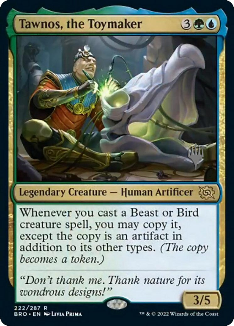 Tawnos, the Toymaker (Promo Pack) [The Brothers' War Promos] | Magic Magpie