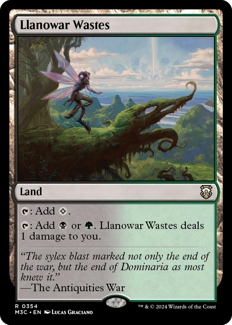 Llanowar Wastes [Modern Horizons 3 Commander] | Magic Magpie