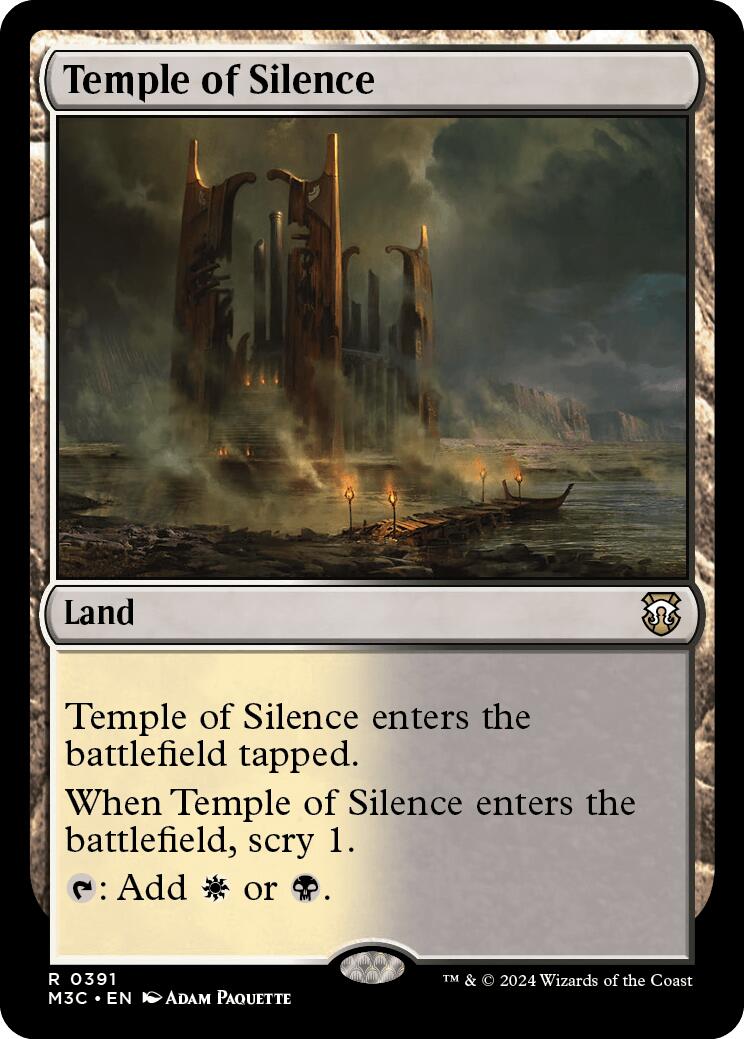 Temple of Silence [Modern Horizons 3 Commander] | Magic Magpie