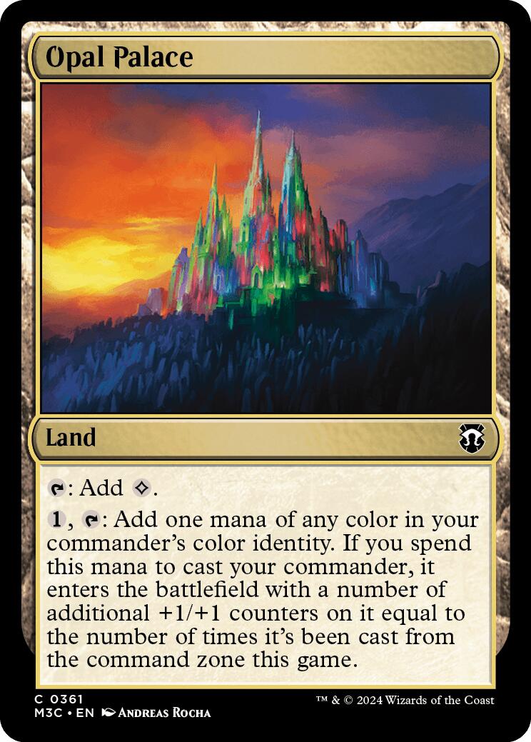 Opal Palace [Modern Horizons 3 Commander] | Magic Magpie