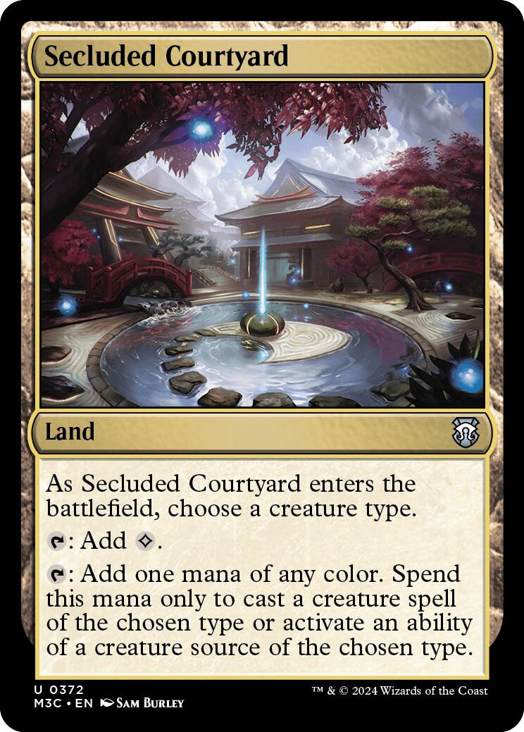 Secluded Courtyard [Modern Horizons 3 Commander] | Magic Magpie