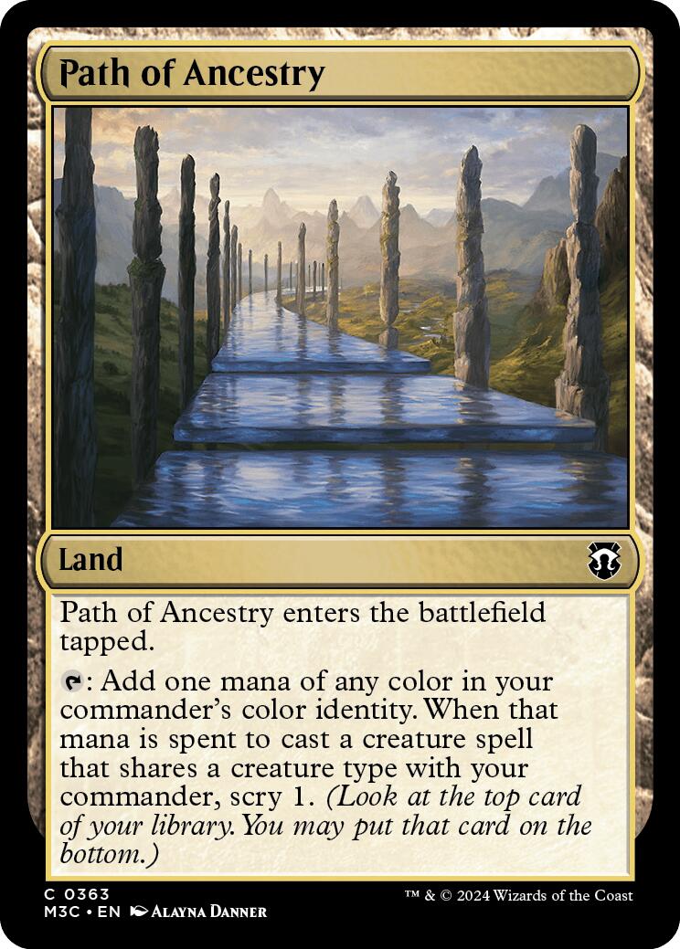 Path of Ancestry [Modern Horizons 3 Commander] | Magic Magpie