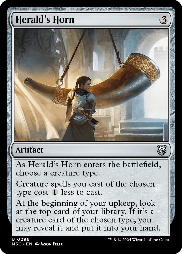 Herald's Horn [Modern Horizons 3 Commander] | Magic Magpie