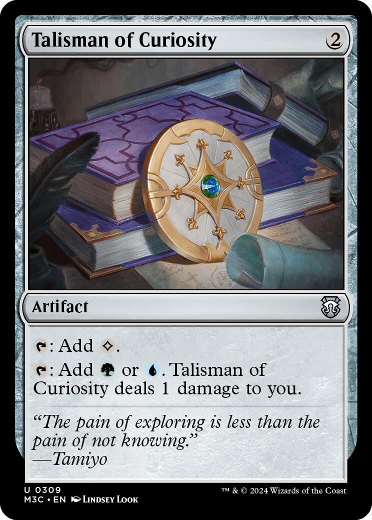 Talisman of Curiosity [Modern Horizons 3 Commander] | Magic Magpie