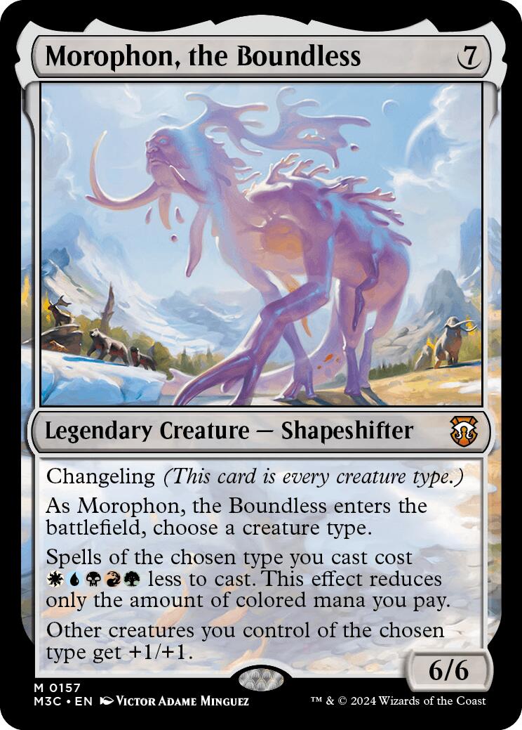 Morophon, the Boundless [Modern Horizons 3 Commander] | Magic Magpie