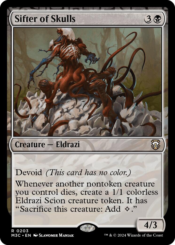 Sifter of Skulls [Modern Horizons 3 Commander] | Magic Magpie