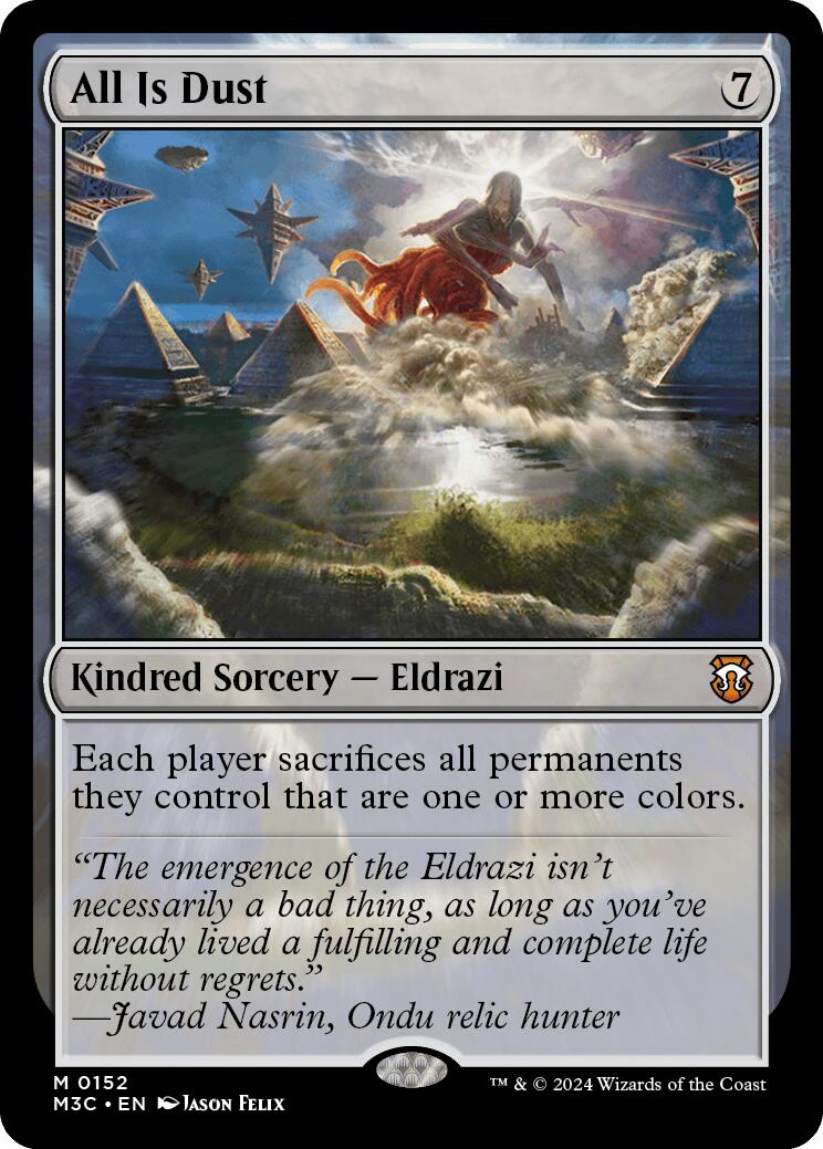 All Is Dust [Modern Horizons 3 Commander] | Magic Magpie