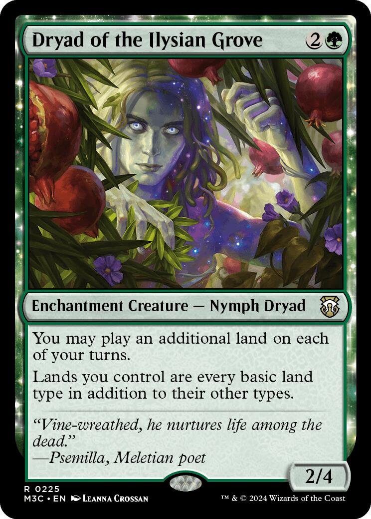 Dryad of the Ilysian Grove [Modern Horizons 3 Commander] | Magic Magpie