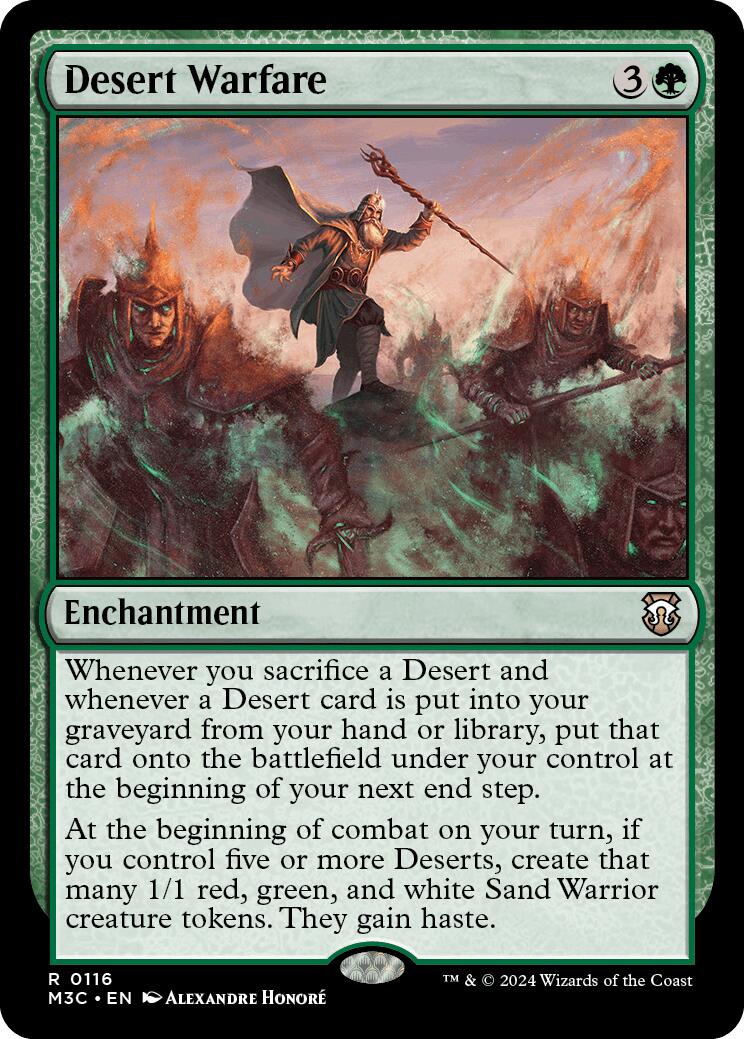 Desert Warfare [Modern Horizons 3 Commander] | Magic Magpie