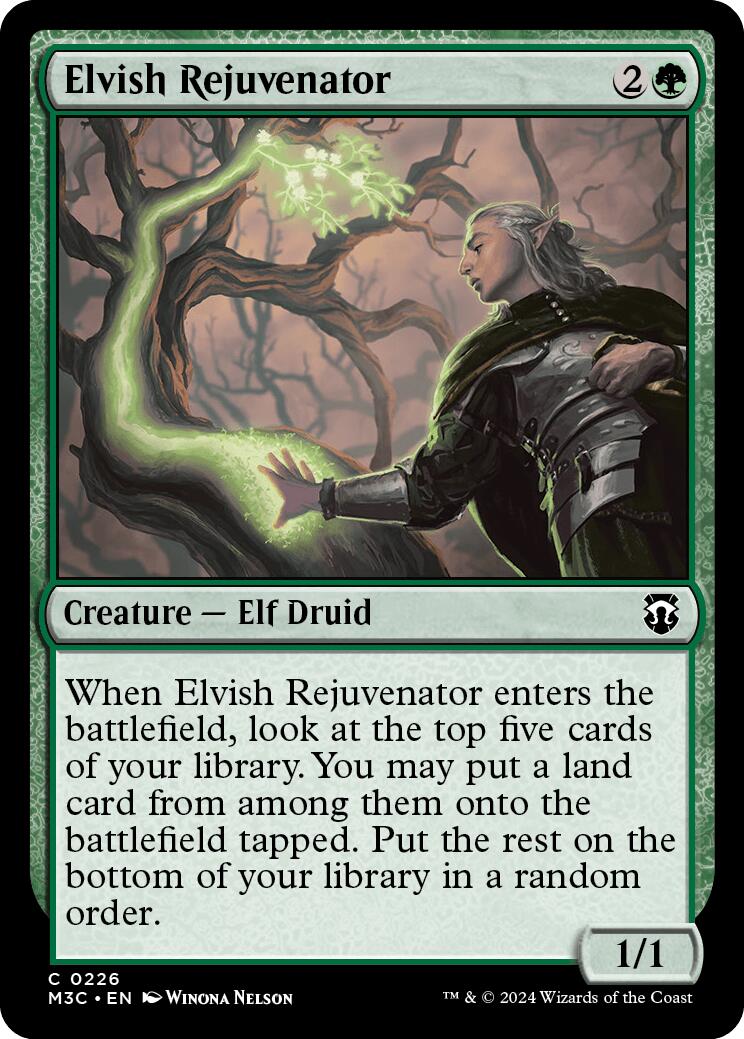 Elvish Rejuvenator [Modern Horizons 3 Commander] | Magic Magpie