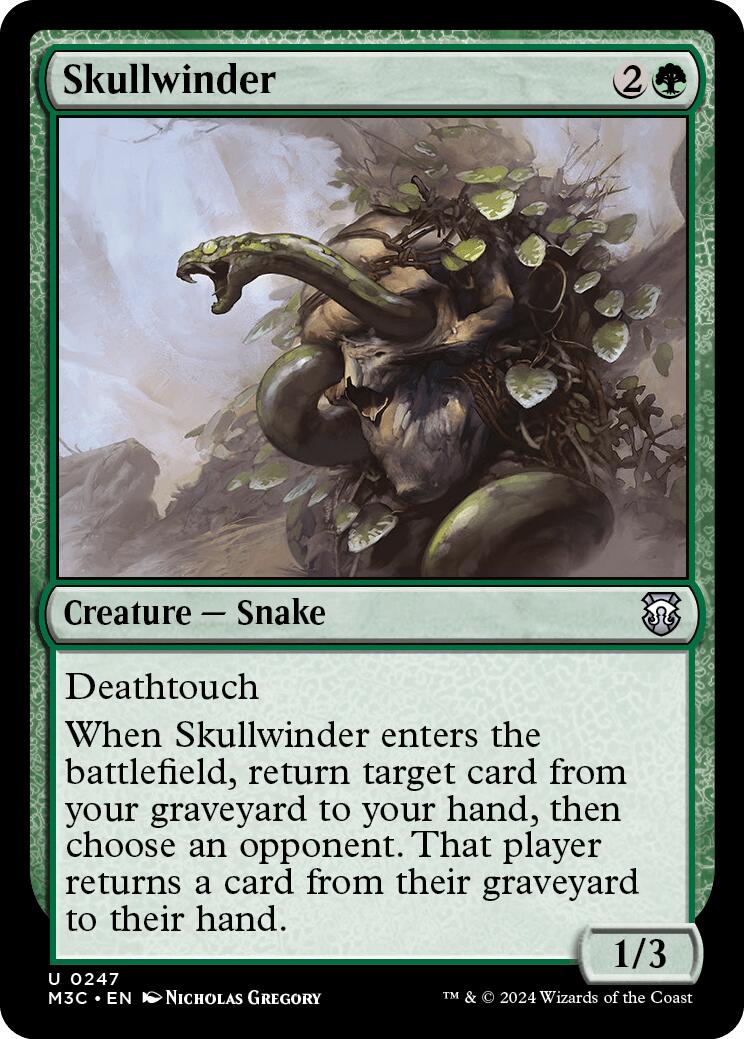 Skullwinder [Modern Horizons 3 Commander] | Magic Magpie