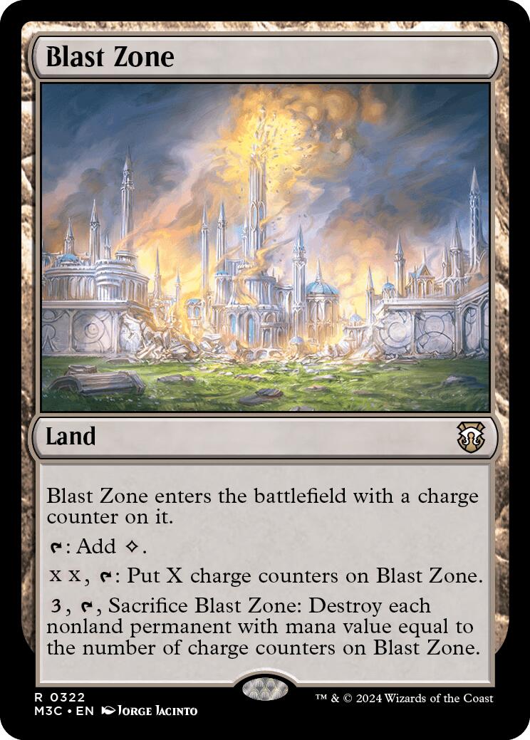 Blast Zone [Modern Horizons 3 Commander] | Magic Magpie
