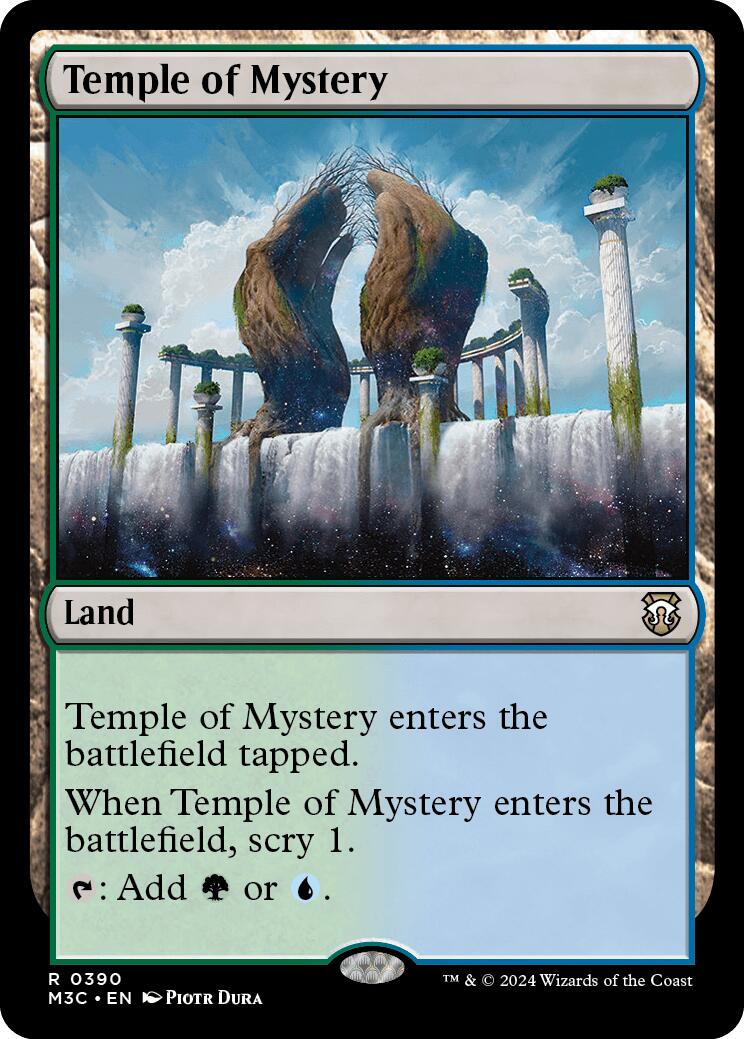 Temple of Mystery [Modern Horizons 3 Commander] | Magic Magpie