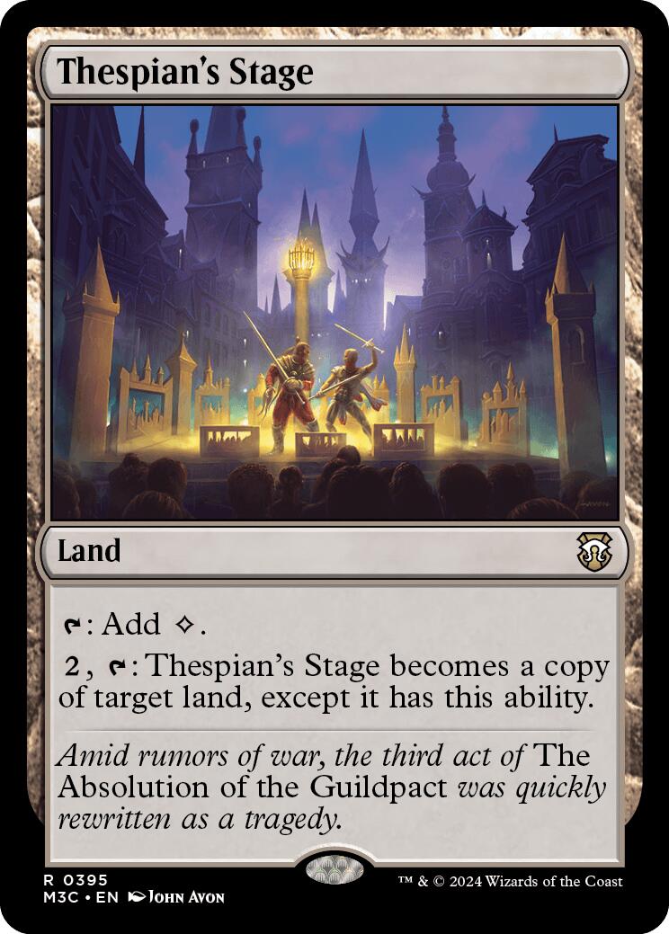 Thespian's Stage [Modern Horizons 3 Commander] | Magic Magpie
