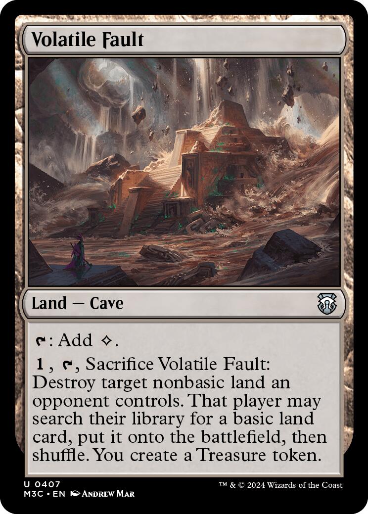 Volatile Fault [Modern Horizons 3 Commander] | Magic Magpie