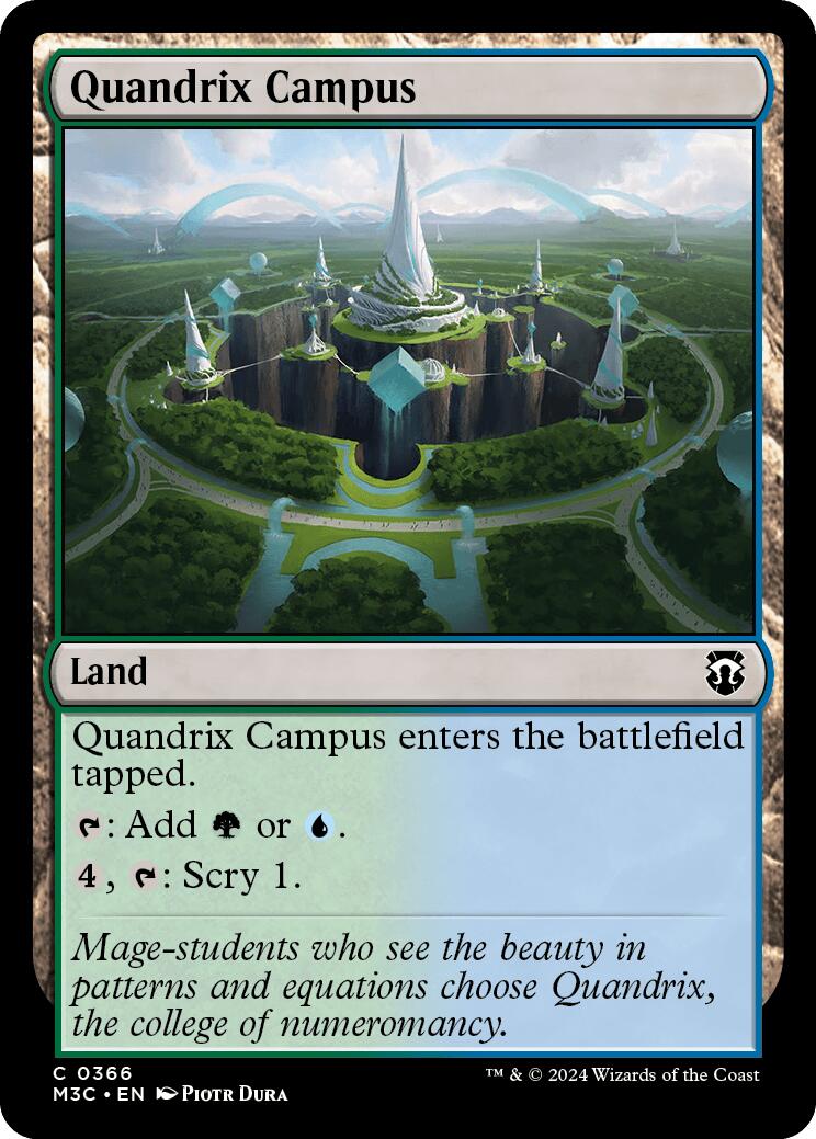 Quandrix Campus [Modern Horizons 3 Commander] | Magic Magpie