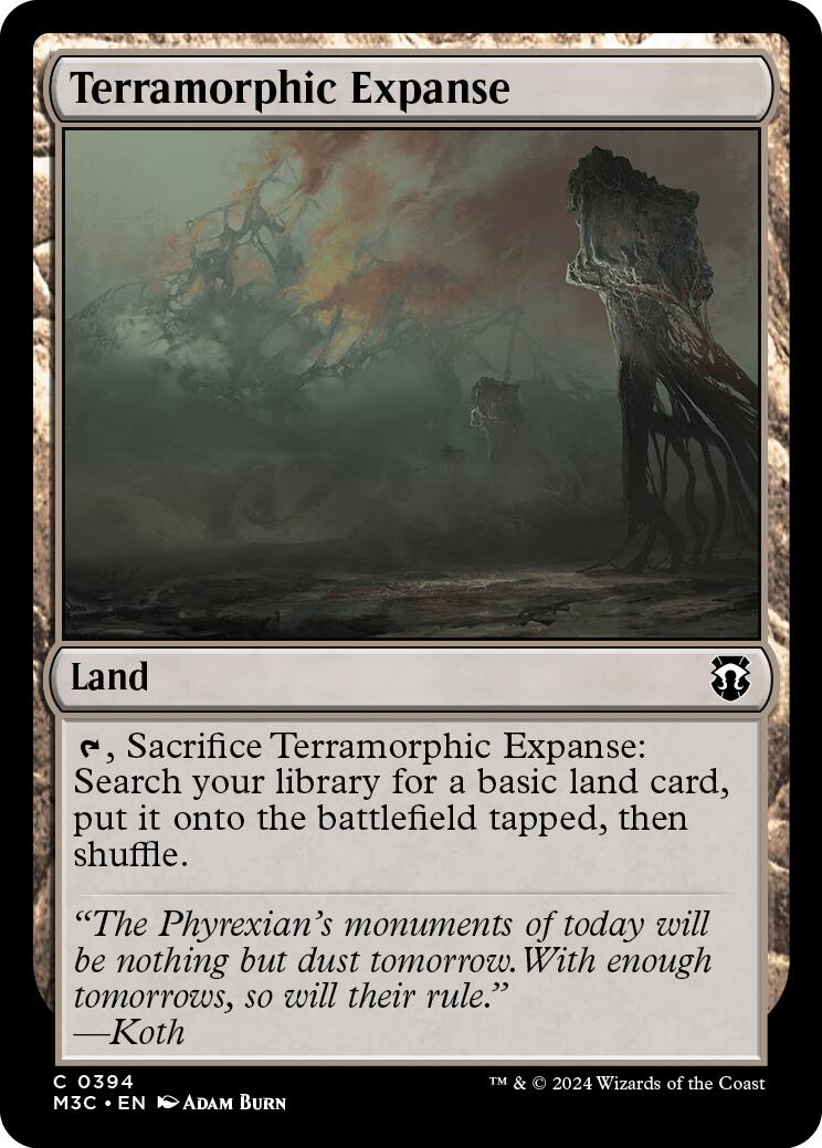 Terramorphic Expanse [Modern Horizons 3 Commander] | Magic Magpie