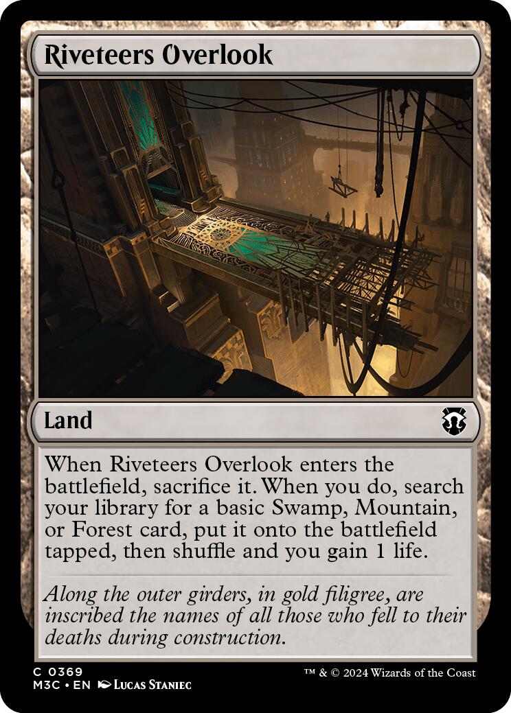 Riveteers Overlook [Modern Horizons 3 Commander] | Magic Magpie