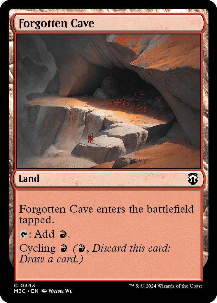 Forgotten Cave [Modern Horizons 3 Commander] | Magic Magpie