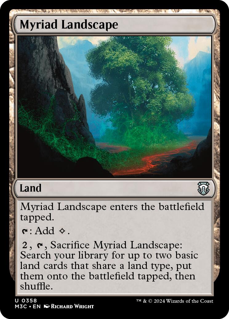 Myriad Landscape [Modern Horizons 3 Commander] | Magic Magpie