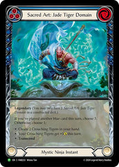 Sacred Art: Jade Tiger Domain [FAB233] (Promo)  Rainbow Foil | Magic Magpie