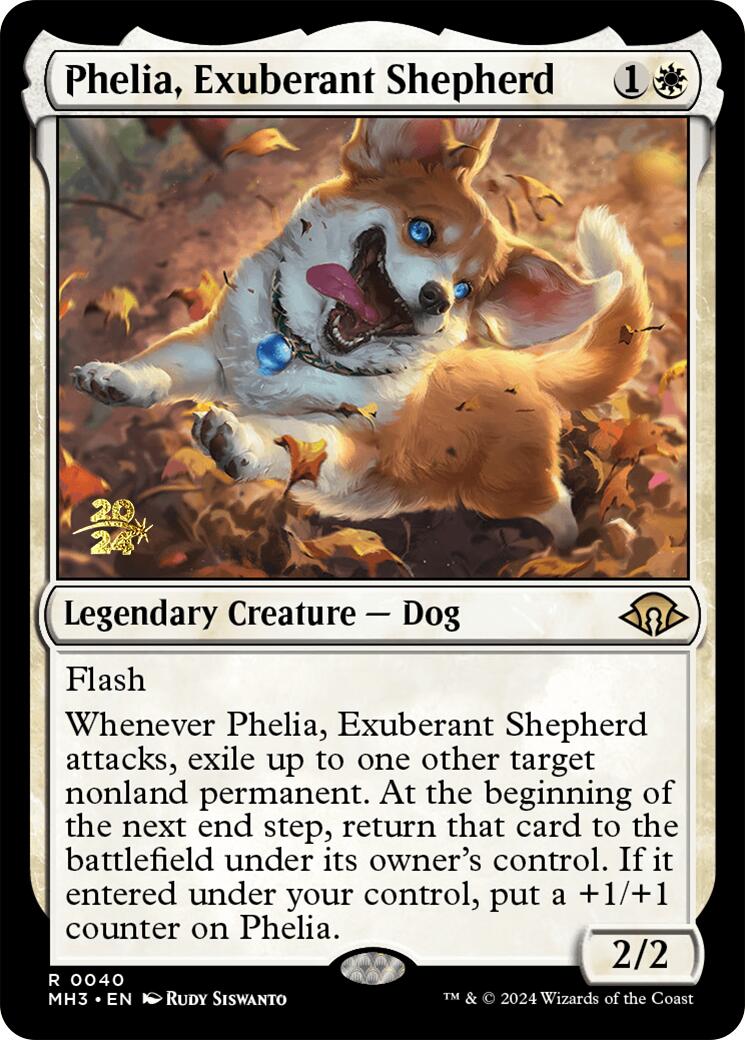 Phelia, Exuberant Shepherd [Modern Horizons 3 Prerelease Promos] | Magic Magpie