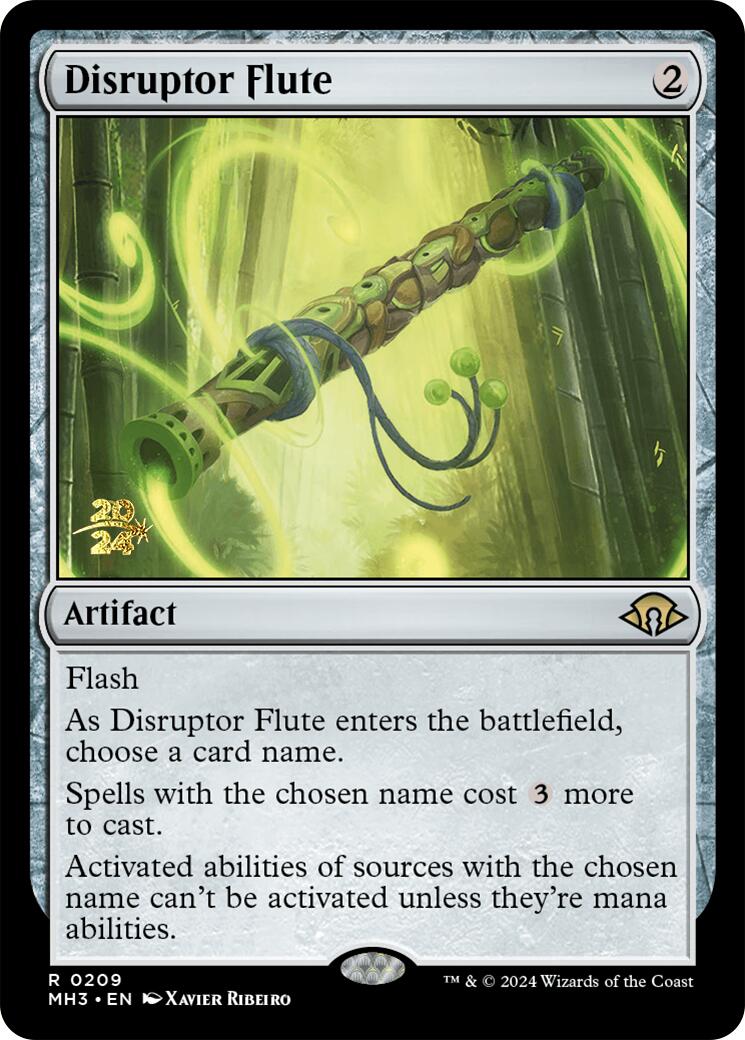 Disruptor Flute [Modern Horizons 3 Prerelease Promos] | Magic Magpie