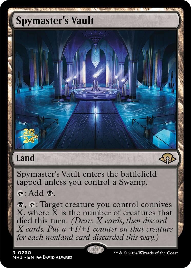 Spymaster's Vault [Modern Horizons 3 Prerelease Promos] | Magic Magpie