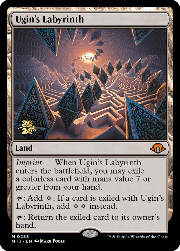 Ugin's Labyrinth [Modern Horizons 3 Prerelease Promos] | Magic Magpie