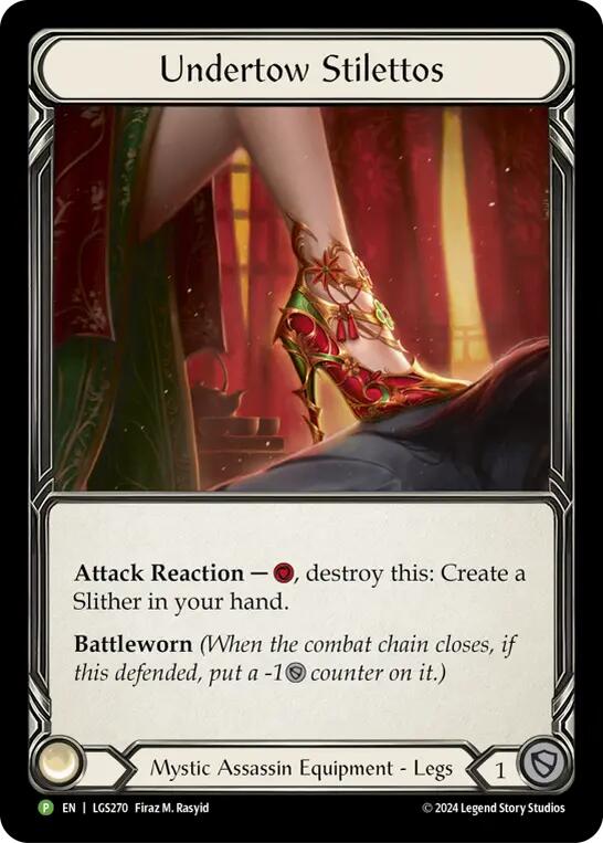 Undertow Stilettos [LGS270] (Promo)  Rainbow Foil | Magic Magpie