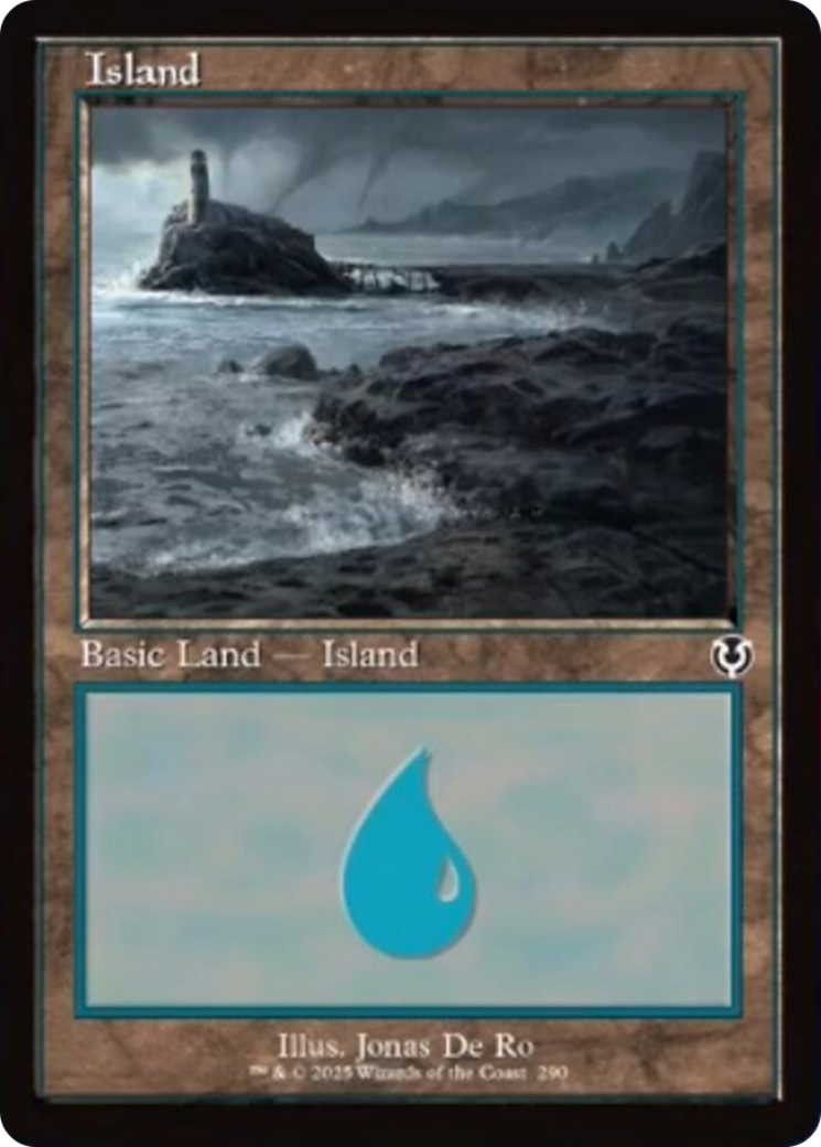 Island (290) (Retro Frame) [Innistrad Remastered] | Magic Magpie