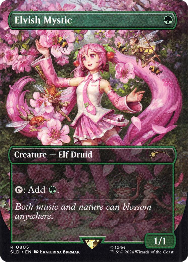 Elvish Mystic (0805) [Secret Lair Drop Series] | Magic Magpie