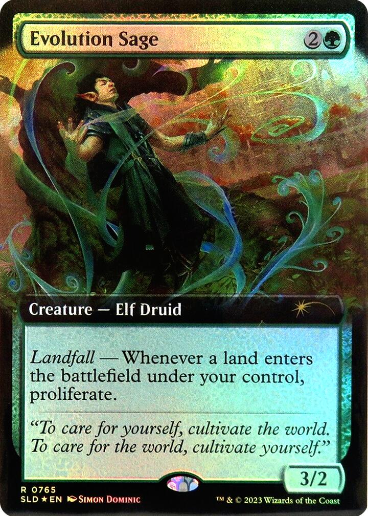 Evolution Sage (Extended Art) [Secret Lair Drop Series] | Magic Magpie