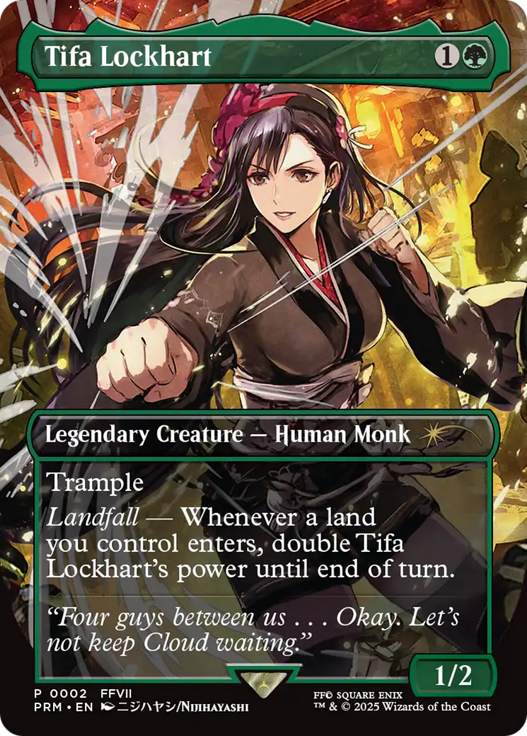 Tifa Lockhart (Borderless) [MagicFest 2025] | Magic Magpie