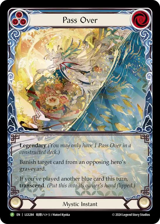 Pass Over // Inner Chi [LGS284] (Promo)  Rainbow Foil | Magic Magpie