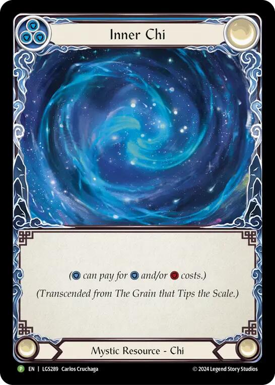 The Grain that Tips the Scale // Inner Chi [LGS289] (Promo)  Rainbow Foil | Magic Magpie