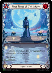 First Tenet of Chi: Moon [LGS300] (Promo)  Rainbow Foil | Magic Magpie