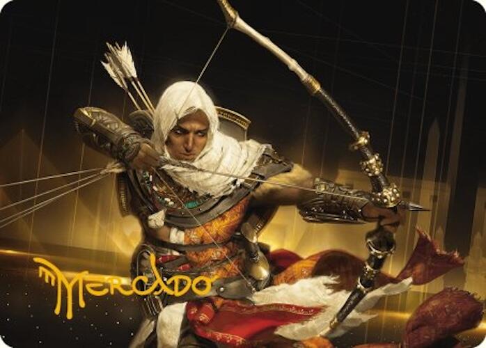 Bayek of Siwa Art Card (Gold-Stamped Signature) [Assassin's Creed Art Series] | Magic Magpie