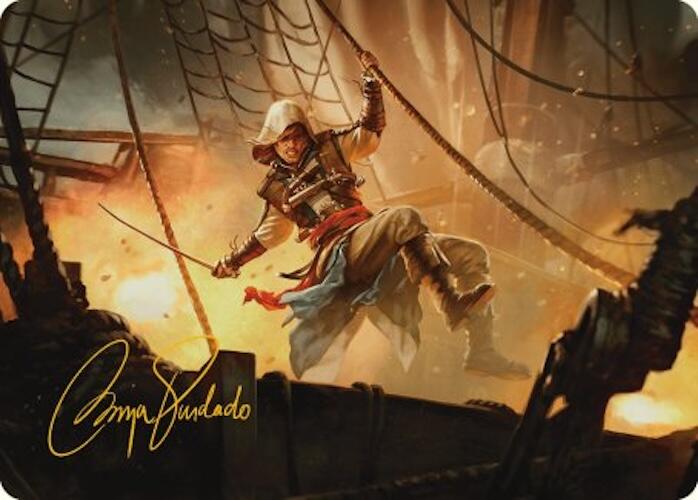 Edward Kenway Art Card (Gold-Stamped Signature) [Assassin's Creed Art Series] | Magic Magpie