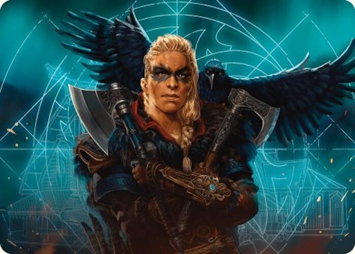 Eivor, Wolf-Kissed Art Card [Assassin's Creed Art Series] | Magic Magpie