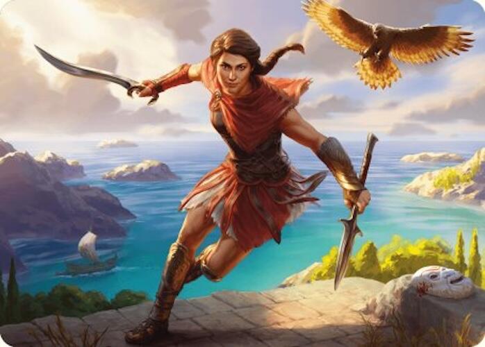 Kassandra, Eagle Bearer Art Card [Assassin's Creed Art Series] | Magic Magpie