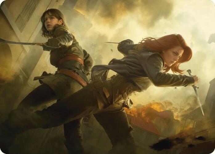 Mary Read and Anne Bonny Art Card [Assassin's Creed Art Series] | Magic Magpie