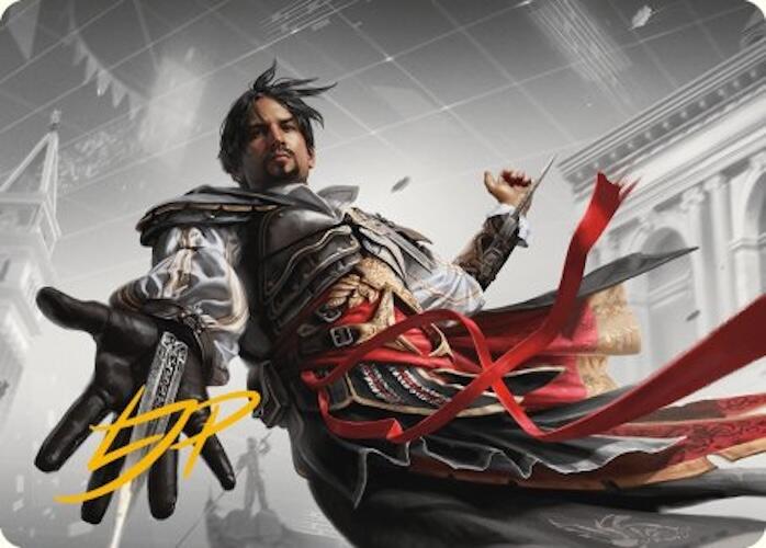 Ezio Auditore da Firenze Art Card (Gold-Stamped Signature) [Assassin's Creed Art Series] | Magic Magpie