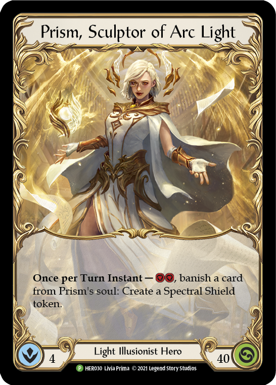 Prism, Sculptor of Arc Light [HER030] (Promo)  Cold Foil | Magic Magpie