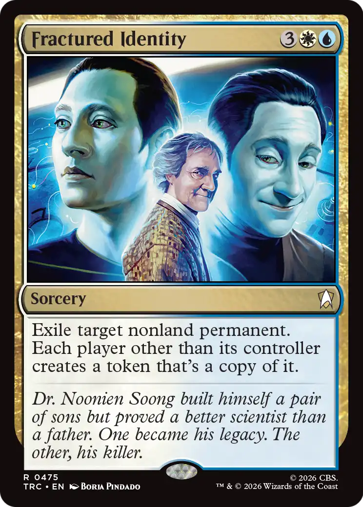 Fractured Identity (Surge Foil) [Star Trek Commander] | Magic Magpie