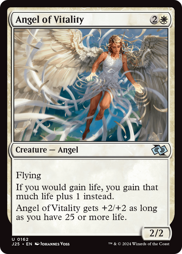 Angel of Vitality [Foundations Jumpstart] | Magic Magpie